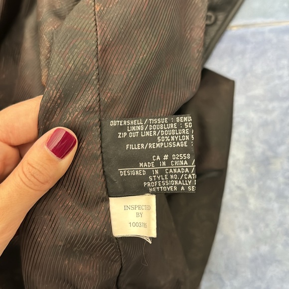 DANIER BLACK LEATHER COAT - Picture 6 of 12